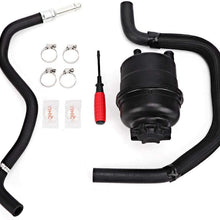 Duokon 32411094306 Power Steering Reservoir Pump Oil Tank Hose Fit for 525i 2001-2003