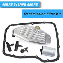 45RFE 545RFE 68RFE Transmission Sensors Set with 4WD Filter Kit Pan Gasket 1999-UP