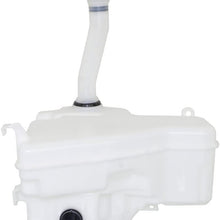Windshield Washer Tank Assembly Compatible with Lexus IS250/IS350 14-16 W/Cap Inlet Pump and Sensor