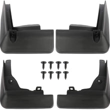 cciyu Qty(4) ABS Mud Flaps Custom Splash Guards Replacement Fit 2020 Toyota Corolla