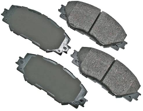 Akebono ACT1210 Proact Ultra Premium Ceramic Disc Brake Pad kit