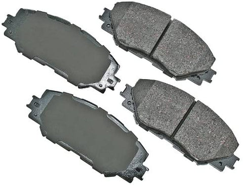 Akebono ACT1210 Proact Ultra Premium Ceramic Disc Brake Pad kit