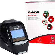 Jackson Safety 46131 Insight Variable Auto Darkening Welding Helmet, HaloX ,Black