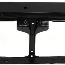 Radiator Support Assembly Compatible with 1998-2011 Ford Ranger Black Steel