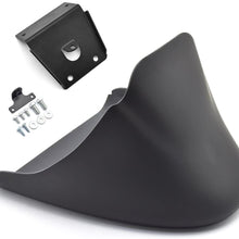 Amazicha Matt Black Front Spoiler Chin Fairing for Harley Davidson Sportster Iron 883 2004-2018