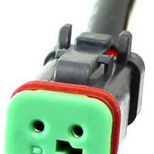 iJDMTOY (2) 5202/2504 To Deutsch DT DTP Canbus Anti Flicker Resistor Canceller Decoders For LED Pod Driving Lights, LED Light Bar, LED Worklamps, etc