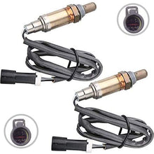 MOSTPLUS Male O2 Oxygen Sensor Front & Rear Downstream & Upstream Compatible with Ford Mazda Mercury(Set of 2)