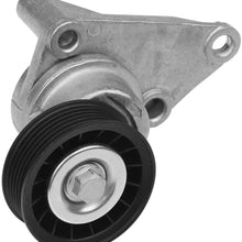 Automatic Serpentine Belt Tensioner and Pulley Assembly - Replaces 38158, 88929140 - Fits Chevy Avalanche, Silverado, Tahoe, Trailblazer, GMC Sierra, Yukon, Cadillac Escalade, Buick Rainier
