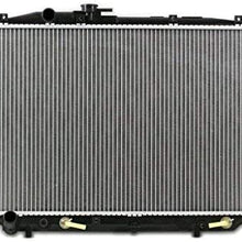 Radiator - Pacific Best Inc For/Fit 2939 07-08 Acura TL AT Plastic Tank Aluminum Core