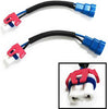 iJDMTOY 9005 9145 HB3 H10 Heavy Duty Ceramic Wiring Harness Sockets Compatible With Headlights or Fog Lights