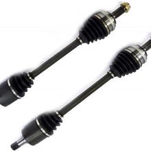 DTA HO23212029A front Left Right Pair - 2 New Premium CV Axles (Drive Axle Assembly) Compatible with 2006 2007 2008 Honda Pilot