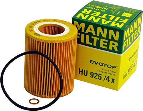 Mann Oil Filter HU 925/4 X Metal Free (Pack of 3)