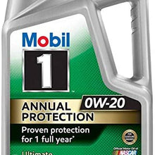 Mobil 1 Annual Protection Synthetic Motor Oil 0W-20, 5-Quart, Single Bundle M1-108A Extended Performance Oil Filter