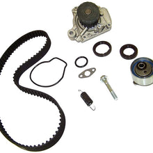 DNJ TBK220WP Timing Belt Kit with Water Pump for 2001-2005 / Honda/Civic / 1.7L / SOHC / L4 / 16V / 1668cc, 1700cc / D17A1, D17A2, D17A6, D17A7