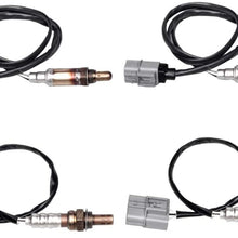 MOSTPLUS Downstream & Upstream Oxygen O2 Sensor 234-4777, 234-4776, 234-3109, 234-3111 Compatible with 2000-2001 Infiniti I30 & 2000-01 Nissan Maxima 3.0L (Set of 4)