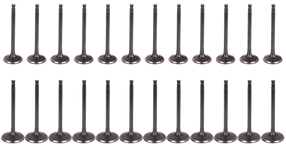 ECCPP 24pcs Engine Intake and Exhaust Valves Kit Fit for for Nissan 350Z Altima Maxima Murano NV1500 NV2500 Xterra for Suzuki Equator for Infiniti FX35 G35 I35 M35 QX4 QX56 EM10213 IM1012