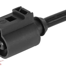 X AUTOHAUX 2pcs 7P0907637 Front Brake Pad Electronic Wear Sensor Replacement Brake Pad Wear Indicators for Porsche VW