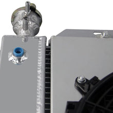 OzCoolingParts 85-97 Ford F-Series Radiator Fan Shroud Kit - 3 Row Aluminum Radiator + 2 x 12" Fan w/Shroud for 1985-1997 Ford F-150 F-250 F-350 Bronco V8, Automotive Engine Radiator