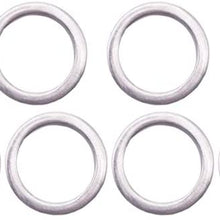 6 Pcs 90430-14M09-00 90430-14228-00 Engine Oil Drain Plug Gasket for Yamaha Outboard F100 F115 F150 F15