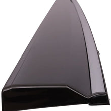 Window Visors Compatible With 2017 Honda CRV | Smoke Tinted/Semi-transparent PC Injection Polycarbonate CR-V Shade Rain Sun Guard Wind Vent Air Deflector by IKON MOTORSPORTS | 2018