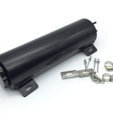 HotRod99 2" 13" Aluminum Radiator Overflow Tank-Black