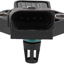 Manifold Absolute Pressure Sensor, 0261230073 Car Manifold Pressure Sensor Replacement Accessory fit for A3 A4 A6 Q3 TT
