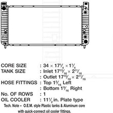 CSF 3653 Radiator