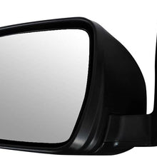 SCITOO Side View Mirror Driver Side Mirror Fit Compatible with 2017 2018 2019 Nissan Rogue 2018 Nissan X-Trail Power Adjustment Manual Folding Non-Heated