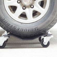 Pentagon Tools 5060 Tire Skates 4 Tire Wheel Car Dolly Ball Bearings Skate Makes Moving A Car Easy, 12" (Pack of 4) Rated at 6000lbs.