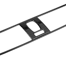 Qiilu Console Air Vent Cover Trim Carbon Fiber Central Control Panel Air Conditioning Outlet Vent Covers Frame for BMW 3 Series F30 2013 2014 2015 2016 2017 2018