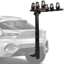ZESUPER 3-Bike Rack Deluxe Locking Heavy Duty Bicycle Carrier for Cars, SUVS, Trucks, Vans and Minivans with a 2'' Hitch Receiver Rack Hitch Mount