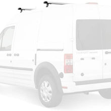 Vantech USA Black Transit Connect J1000 bolt-on ladder roof rack 50" bars