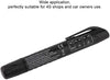 Brake Fluid Tester, Car Auto Brake Oil Fluid Liquid Tester Pen LED Indicator Diagnostic Tool for DOT3/4/5.1, Black