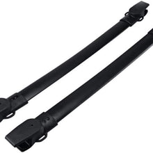 KPGDG Fit for Toyota Sienna 2010-2020 Aluminium Baggage Luggage Racks Roof Racks Rail Cross Bar Crossbar - Black