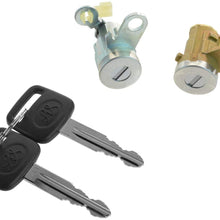 Door Lock Cylinder Set Kit with Keys Front Pair for 1995-2004 Toyota Tacoma