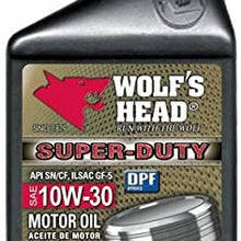 Wolf's Head Super Duty Motor Oil 10W-30-12QT case