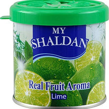 My Shaldan 7 packs Assorted Scent Car Air Freshener (Apple, Lemon, Lime, Mango, Mixed Berry, Orange, Squash Scents)