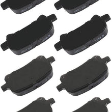 Front Rear Ceramic Brake Pads Kits LSAILON fit for 2000-2004 for TOYOTA Avalon, 2000-2001 for TOYOTA Camry, 2000-2003 for TOYOTA Solara