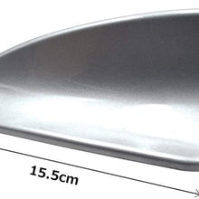 Universal Car Auto Shark Fin Roof Antenna Radio Decorate Aerial Cover (SILVER) by Folconroad [US Warehouse]