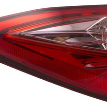 Drivers Taillight Tail Lamp Quarter Panel Mounted Replacement for 17-19 Toyota Corolla 81560-02B00 TO2804130