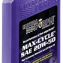Royal Purple 06316-6PK Max-Cycle 20W-50 High Performance Synthetic Motorcycle Oil - 1 qt. by Royal Purple