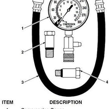 INNOVA 3612 Compression Tester - 4 Piece Kit