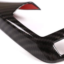 TulinTulin Carbon Fiber Printing Plastic Gear Shift Knob Cover Trim for BMW F20 F30 F31 F34 X5 F15 X6 F16 X3 F25 X4 F26 F10 (Style#1-Normal Type)