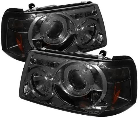 Spyder Auto 5010513 LED Halo Projector Headlights Chrome/Smoked