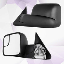 ANPART Towing Mirrors Fit for 1998-2001 Dodge Ram 1500 1998-2002 Dodge Ram 2500 Ram 3500 Tow Mirrors With A Pair Left and Right Side Power Regulation with Heating