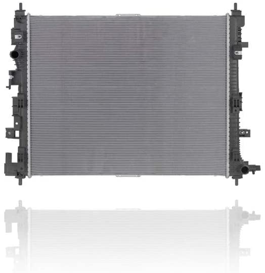 Radiator - Cooling Direct For/Fit 18-20 Chevrolet Equinox/Terrain/Denali 1.5/2.0L Turbo Plastic Tank, Aluminum Core - 84448454