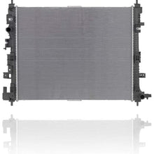 Radiator - Cooling Direct For/Fit 18-20 Chevrolet Equinox/Terrain/Denali 1.5/2.0L Turbo Plastic Tank, Aluminum Core - 84448454