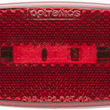 Optronics MCL32RBS Surface Mount LED Marker Clearance Light with Reflex, Red