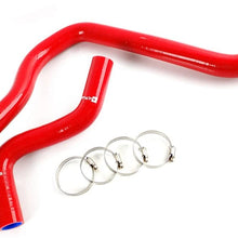 2PCS For HONDA ACCORD 1994 1995 1996 1997 / HONDA PRELUDE H22A BB6/BB8 SE/VTI/VTI 1997 1998 1999 2000 2001 Silicone Radiator Coolant Hose Kit Clamps Red