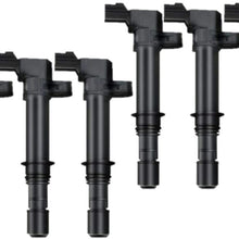 Set of 6 Ignition Coils Pack for Dodge Durango Dakota Nitro Jeep Liberty Commander Mitsubishi Raider